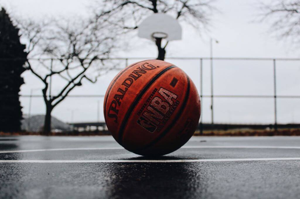 Cheap date: basketball court